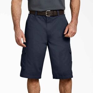 Dickies Men's Navy Loose Fit Cargo Shorts